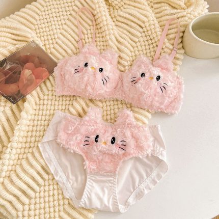 Premium Quality Cat Style Bra Panty Set