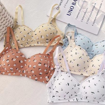 Floral Wireless Bra